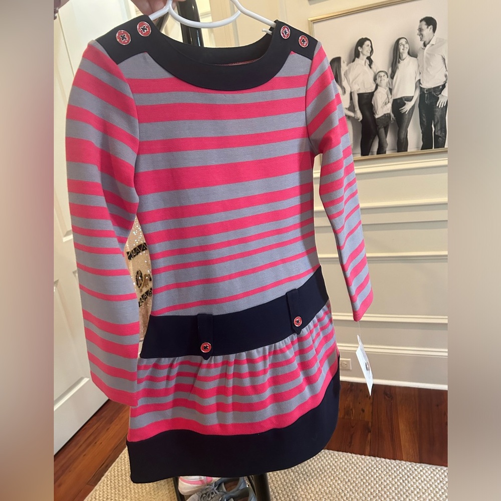NWT KC Parker adorable striped dress!